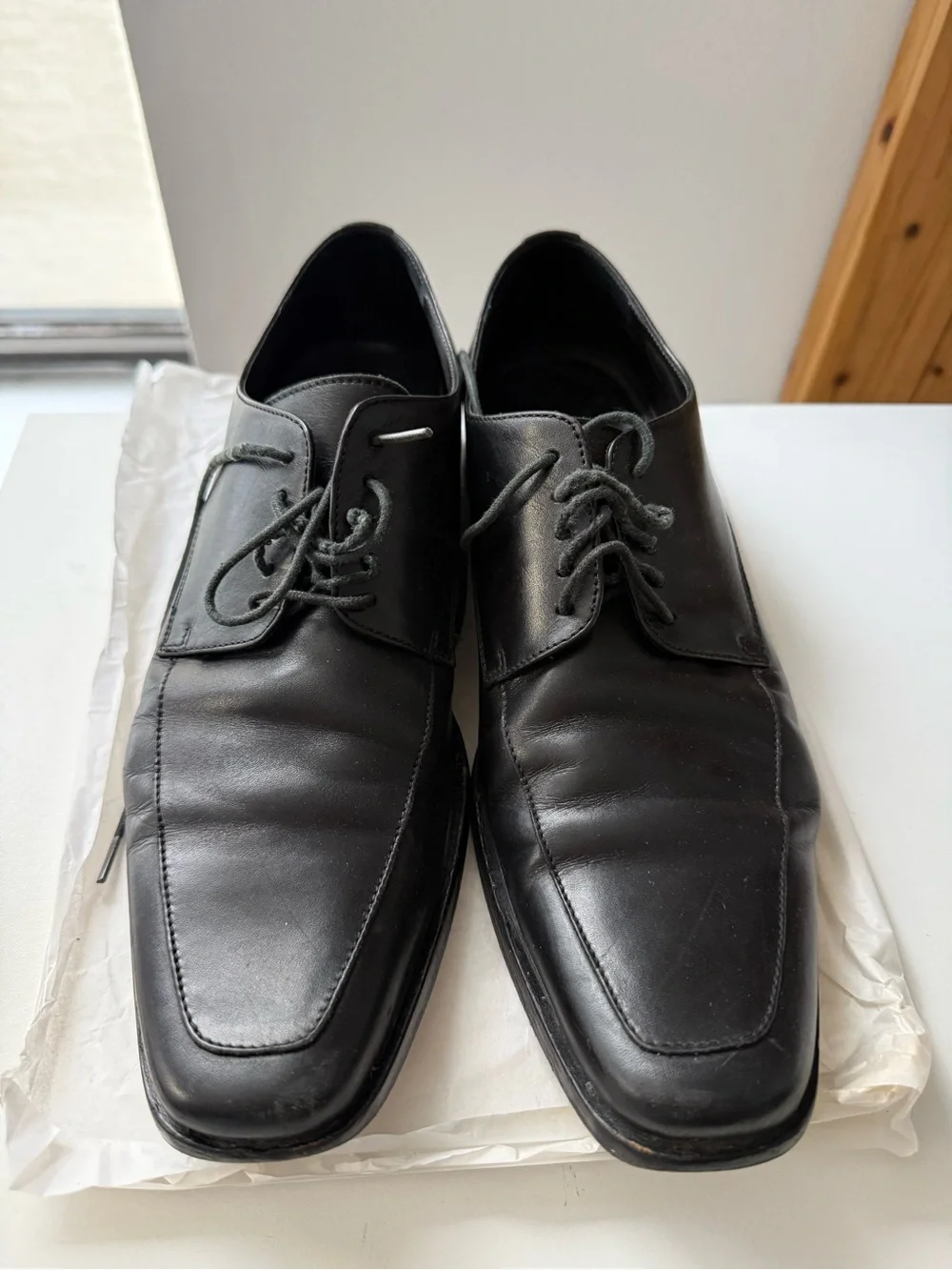 Hugo Boss Black Oxfords Men Size 8.5